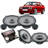 BMW 3 Series E30 - Front & Rear Speakers Upgrade Package (With Factory Tweeter Housing)